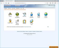 The Online Time Clock MTS Dashboard Screenshot