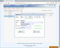 Editing an Employee Time Screenshot