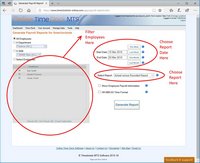 Payroll Reports Screenshot