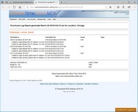 The Punchcard Log Report Screenshot